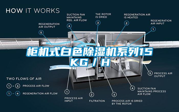 柜機式白色除濕機系列15KG／H