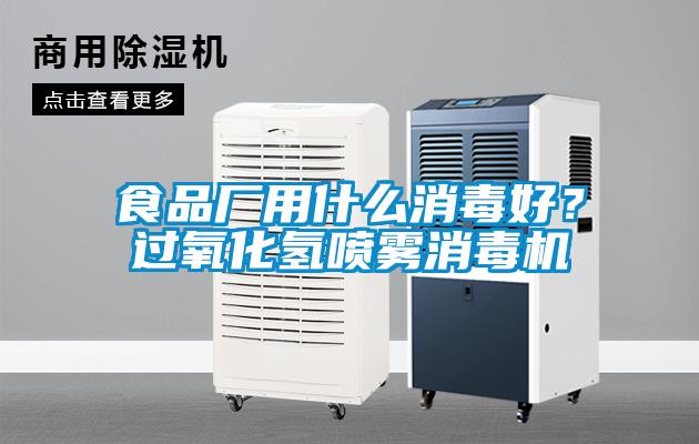 食品廠用什么消毒好？過氧化氫噴霧消毒機