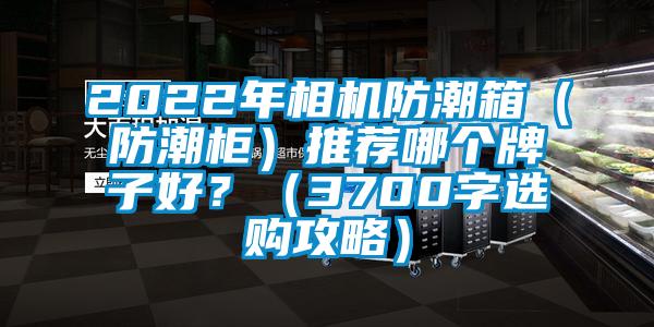 2022年相機防潮箱（防潮柜）推薦哪個牌子好？（3700字選購攻略）