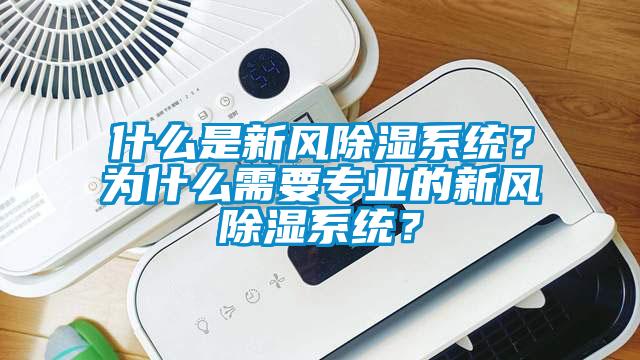 什么是新風除濕系統？為什么需要專業(yè)的新風除濕系統？