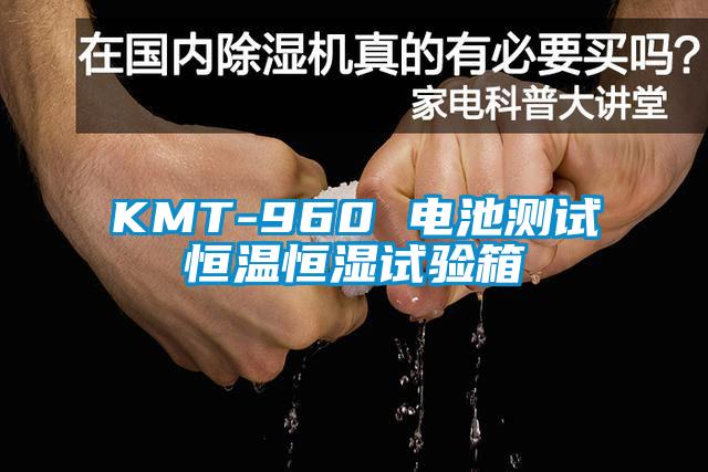 KMT-960 電池測試恒溫恒濕試驗箱