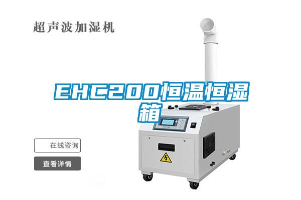 EHC200恒溫恒濕箱