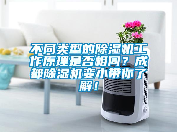 不同類型的除濕機工作原理是否相同？成都除濕機變小帶你了解！