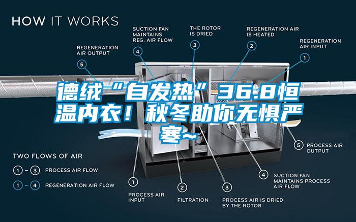 德絨“自發(fā)熱”36.8恒溫內(nèi)衣！秋冬助你無懼嚴(yán)寒~