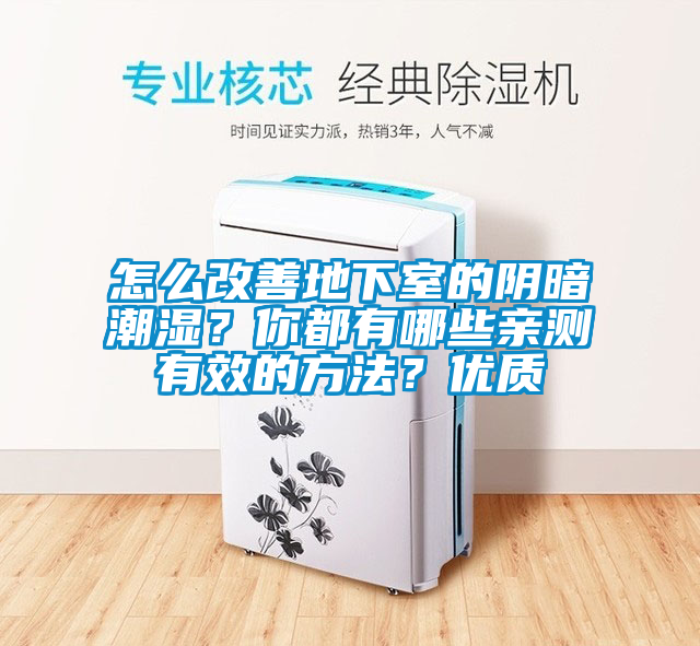 怎么改善地下室的陰暗潮濕？你都有哪些親測有效的方法？優(yōu)質(zhì)