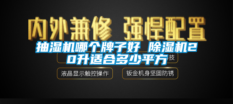 抽濕機(jī)哪個牌子好 除濕機(jī)20升適合多少平方