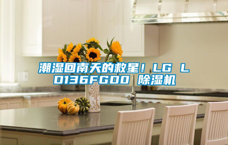 潮濕回南天的救星！LG LD136FGD0 除濕機(jī)