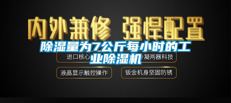 除濕量為7公斤每小時(shí)的工業(yè)除濕機(jī)