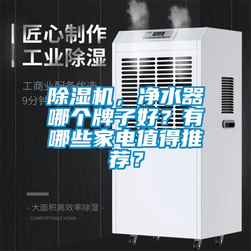 除濕機，凈水器哪個牌子好？有哪些家電值得推薦？