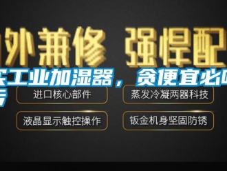 行業(yè)新聞買工業(yè)加濕器，貪便宜必吃虧