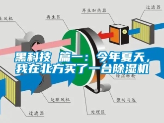 行業(yè)新聞黑科技 篇一：今年夏天，我在北方買了一臺除濕機