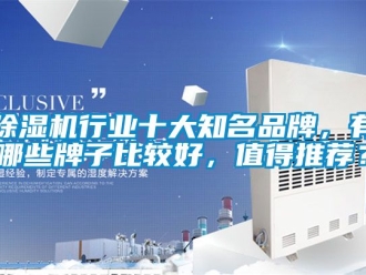 企業(yè)新聞除濕機行業(yè)十大知名品牌，有哪些牌子比較好，值得推薦？