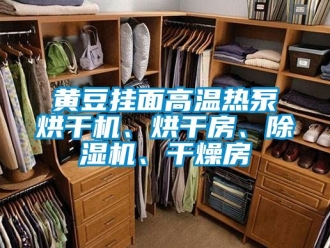 行業(yè)新聞黃豆掛面高溫熱泵烘干機、烘干房、除濕機、干燥房