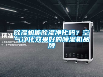 企業(yè)新聞除濕機能除濕凈化嗎？空氣凈化效果好的除濕機品牌